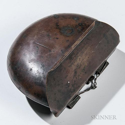 1863 B. Kittredge & Company Copper Cartridge Box