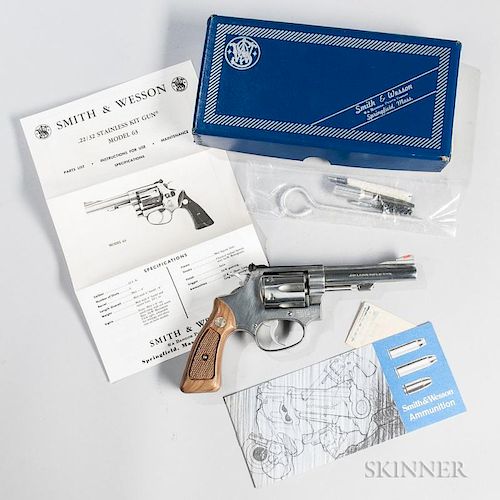 Smith & Wesson Model 63 Double-action Revolver