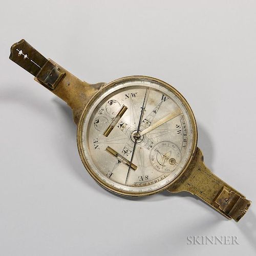 Goldsmith Chandlee Surveyor's Compass for A.B. Lane
