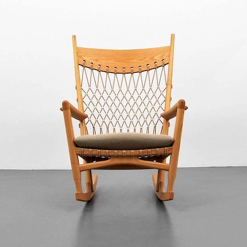 Rare Hans Wegner Rocking Chair