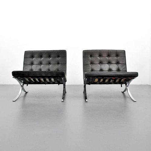 Mies van der Rohe "Barcelona" Chairs