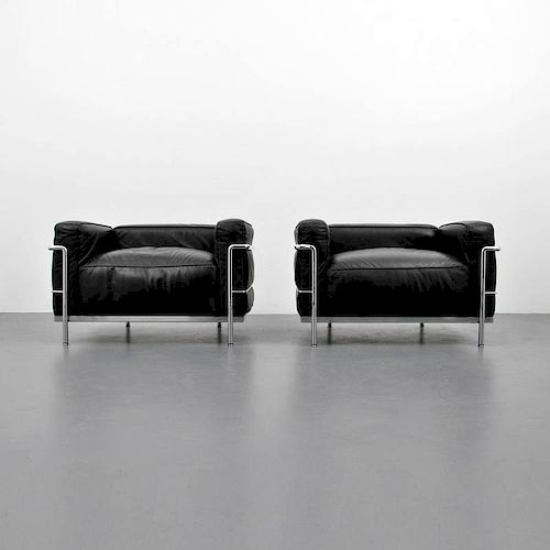 Le Corbusier Lounge Chairs, Cassina