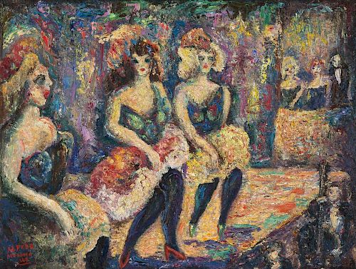 Dancers at Midnight by Alfred Morang