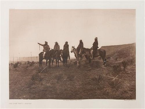 Edward Sheriff Curtis (American, 1868-1952), Two Photogravures 11 3/4 x 15 1/2 inches
