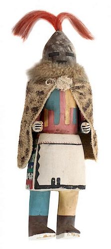 A Southwestern Kachina Doll Height 14 1/2 inches.