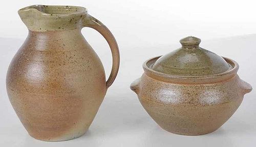Two Pieces of Svend Bayer Pottery