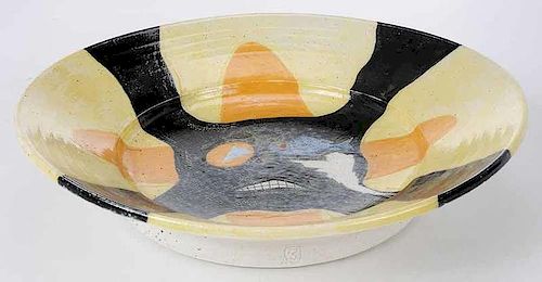 Norm Schulman Stoneware Charger