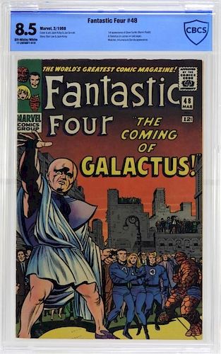 Marvel Comics Fantastic Four No.48 CBCS 8.5