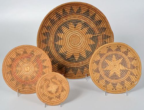 Navajo Wedding Baskets, From an American Museum