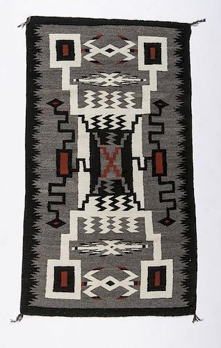 Navajo Storm Pattern Weaving / Rug