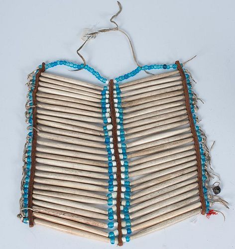 Plains Beaded Hairpipe Breastplate, From an American Museum