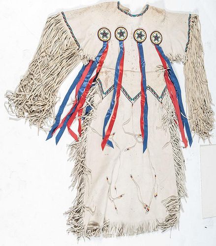 Southern Plains Powwow Dress, From an American Museum