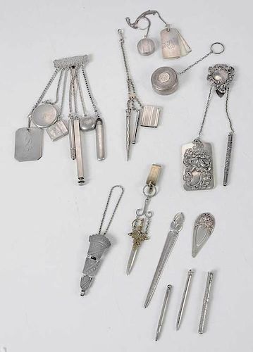 Silver Chatelain Items
