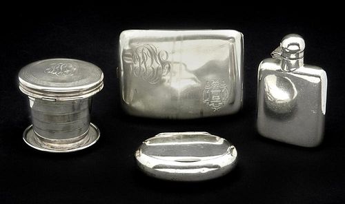 4 Sterling and silver accessories
