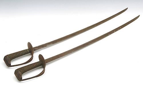 Pair of US Cavalry model 1906 sabers