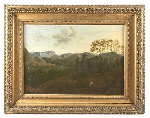 Charles Webb, Castle In A Landscape