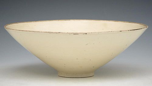 Chinese Large Ting Conical Bowl .