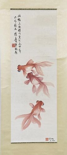 Chinese Hanging Scroll .