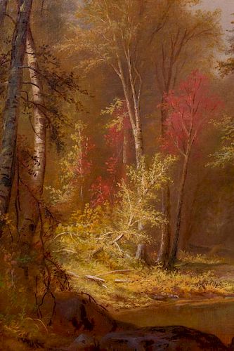 AUGUSTUS ROCKWELL (1822-1882): THE MOOSE RIVER
