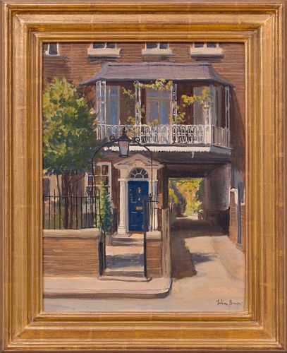 JULIAN BARROW (1939-2013): HOUSE ON CHEYNE WALK