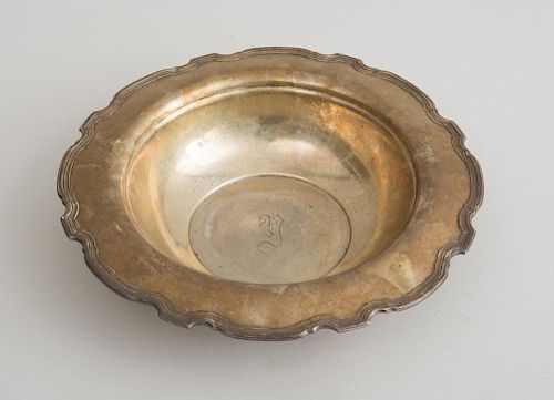TIFFANY & CO. INITIALED SILVER FRUIT BOWL