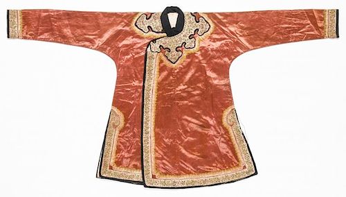 Antique Chinese Silk & Gold Thread Jacket