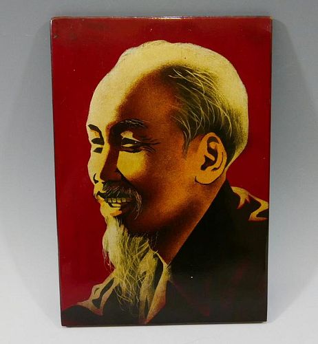 LACQUER PAINTING OF HO CHI MINH