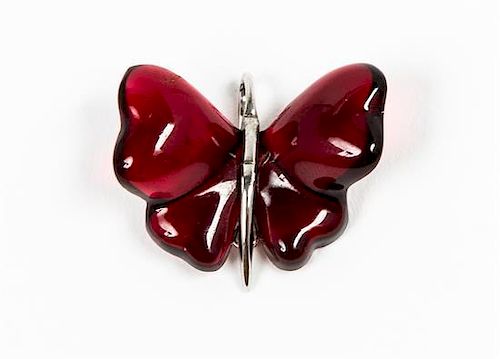 Lalique, a Papillon pendant