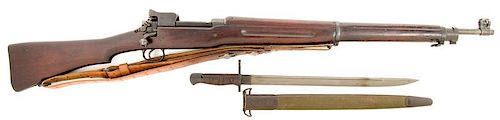 **Model 1917 Winchester Rifle W/Bayonet