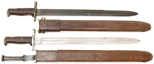 Lot of Two Rock Island 1903 Rifle Bayonets