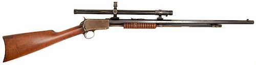 **Winchester Model 1890 3rd Model Rifle w/Scope