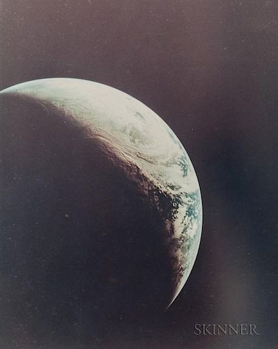 Taken by a Maurer 70mm Camera Aboard the Apollo 4 Spacecraft