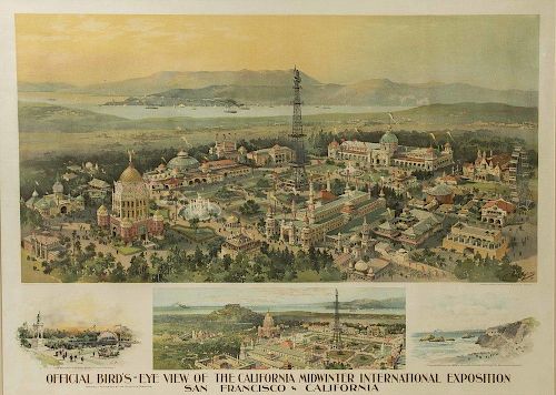 Official Bird's-Eye View of the California Midwinter International Exposition