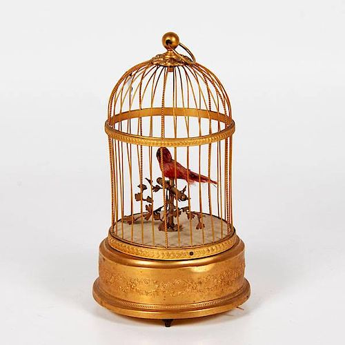 Mechanized Bird in a Cage 