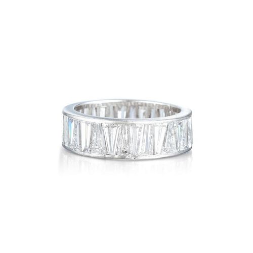 A Tapered Baguette Diamond Eternity Band