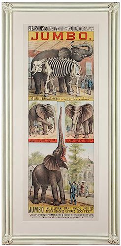 P.T. Barnum’s Greatest Show on Earth and the Great London Circus…Jumbo.