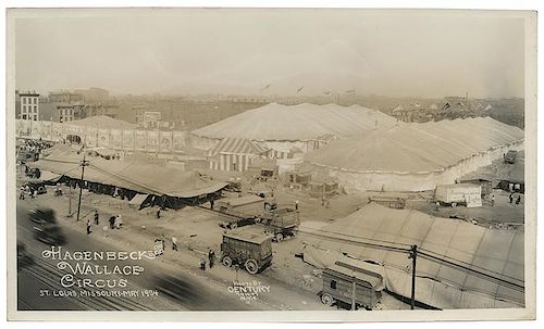 Hagenbeck-Wallace Circus. St. Louis, Missouri.