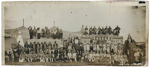 Christy Bros. Circus. 1926 Season Panorama.