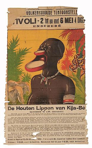 De Houten Lippen Van Kija-Be.