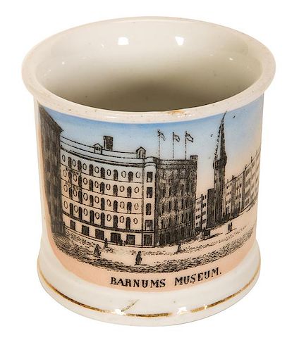 Barnum’s Museum Decorative Cup.