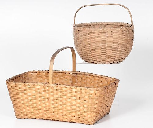 Orchard Basket & Split Rectangular Basket