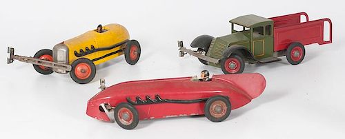 Electricar KoKoMo Stamped Metal Co. Cars, Truck, and Track