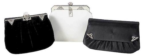 Three Judith Leiber Handbags