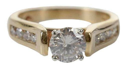 14kt. Diamond Engagement Ring