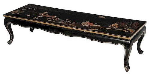 Asian Lacquered Low Table