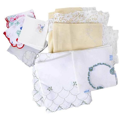 Large Collection of Fine Linens