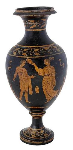 Greek Vase with Figures