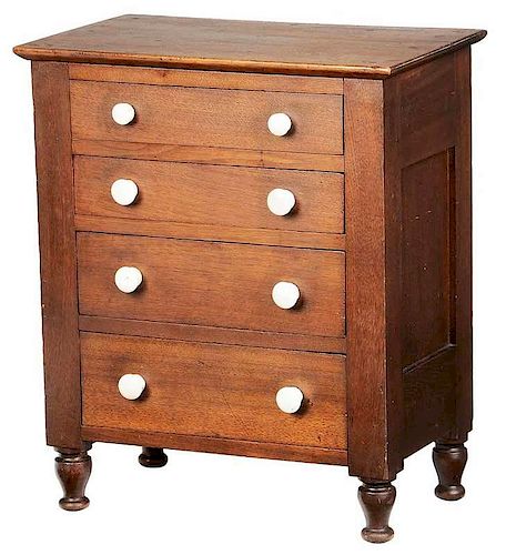 Southern Federal Miniature Chest of Drawers