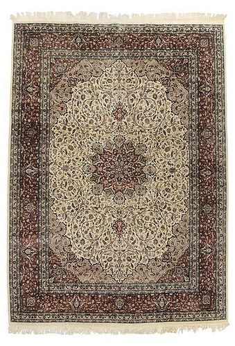 Ivory Field Persian Carpet