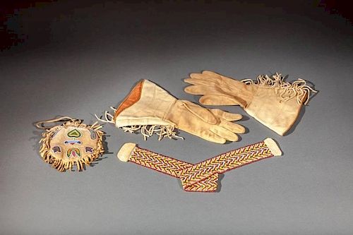 Gloves, Pouch, and Belt